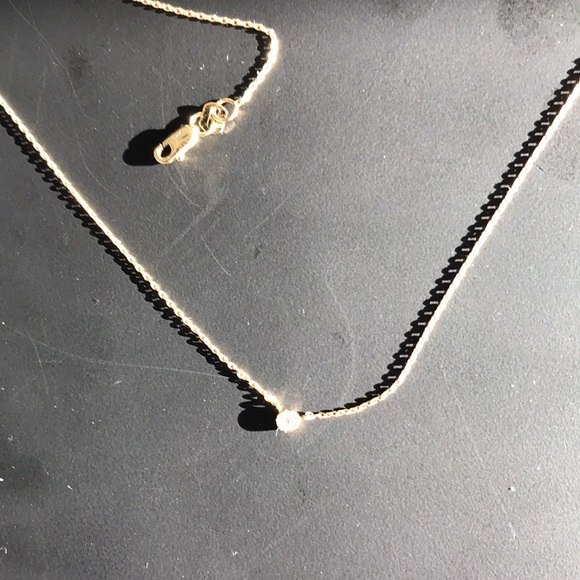 Diamond solitaire necklace - Picture 7 of 11